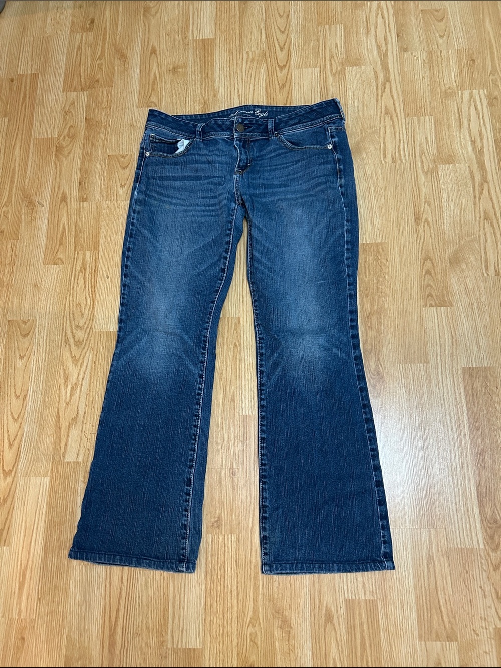 American Eagle Outfitters Dark Blue Flare Jeans